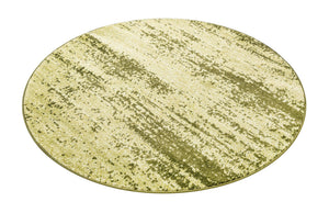 Green 6' 1 x 6' 1 Del Mar Round Area Rug 100% Polypropylene Easy Clean Stain Resistant Vivid Modern Carpet Mat for Home Decor Interior Designing for Sale at Rug Engine