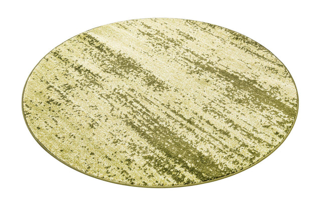 Green 6' 1 x 6' 1 Del Mar Round Area Rug 100% Polypropylene Easy Clean Stain Resistant Vivid Modern Carpet Mat for Home Decor Interior Designing for Sale at Rug Engine