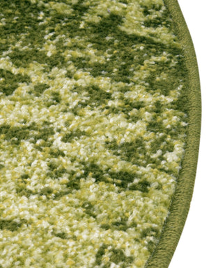 Green 6' 1 x 6' 1 Del Mar Round Area Rug 100% Polypropylene Easy Clean Stain Resistant Vivid Modern Carpet Mat for Home Decor Interior Designing for Sale at Rug Engine