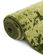 Green 4' 1 x 4' 1 Del Mar Round Area Rug 100% Polypropylene Easy Clean Stain Resistant Vivid Modern Carpet Mat for Home Decor Interior Designing for Sale at Rug Engine