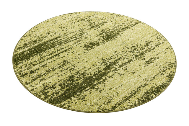 Green 6' 1 x 6' 1 Del Mar Round Area Rug 100% Polypropylene Easy Clean Stain Resistant Vivid Modern Carpet Mat for Home Decor Interior Designing for Sale at Rug Engine