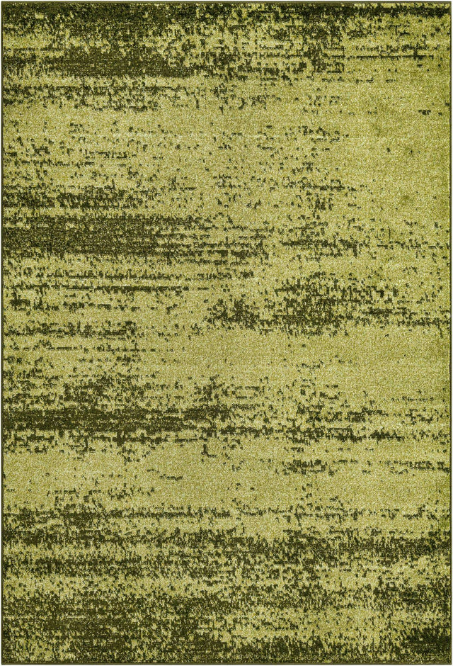 Green 6' 1 x 9' Del Mar Rectangle Area Rug 100% Polypropylene Easy Clean Stain Resistant Vivid Modern Carpet Mat for Home Decor Interior Designing for Sale at Rug Engine