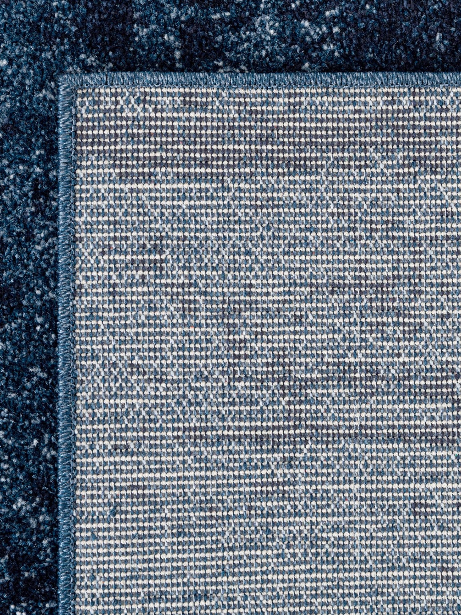 Navy Blue 4' 1 x 6' 1 Del Mar Rectangle Area Rug 100% Polypropylene Easy Clean Stain Resistant Vivid Modern Carpet Mat for Home Decor Interior Designing for Sale at Rug Engine