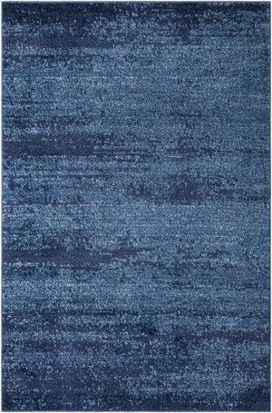 Navy Blue 5' 3 x 8' Del Mar Rectangle Area Rug 100% Polypropylene Easy Clean Stain Resistant Vivid Modern Carpet Mat for Home Decor Interior Designing for Sale at Rug Engine