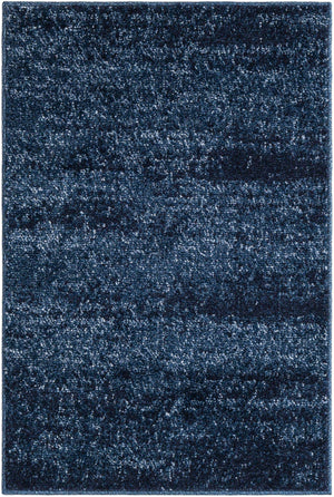 Navy Blue 2' x 3' 1 Del Mar Rectangle Area Rug 100% Polypropylene Easy Clean Stain Resistant Vivid Modern Carpet Mat for Home Decor Interior Designing for Sale at Rug Engine