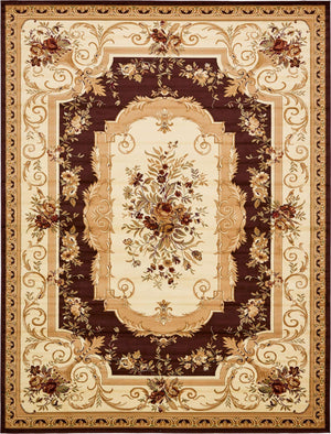 Brown 10' x 13' 1 Versailles Rectangle Area Rug