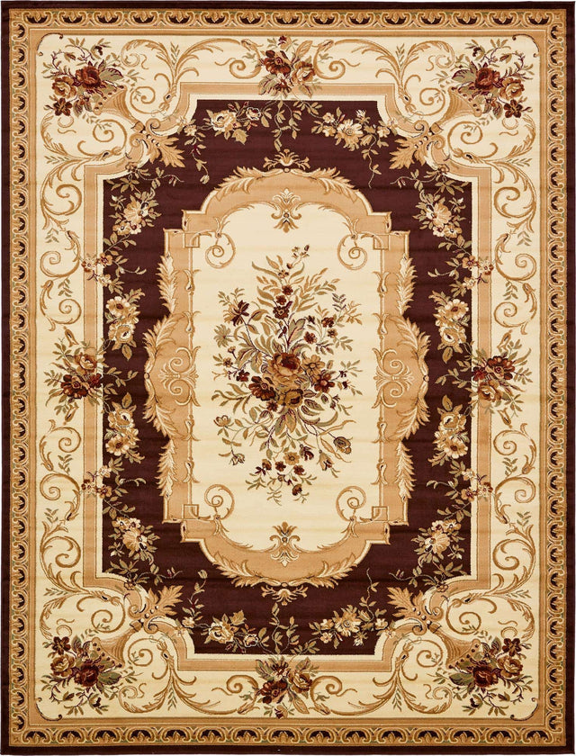 Brown 10' x 13' 1 Versailles Rectangle Area Rug