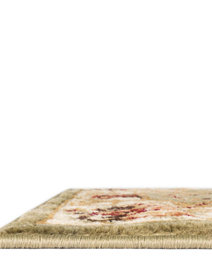 Green 2' 7 x 13' 1 Versailles Runner Area Rug