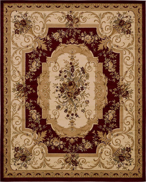 Red 7' 10 x 10' Versailles Rectangle Area Rug
