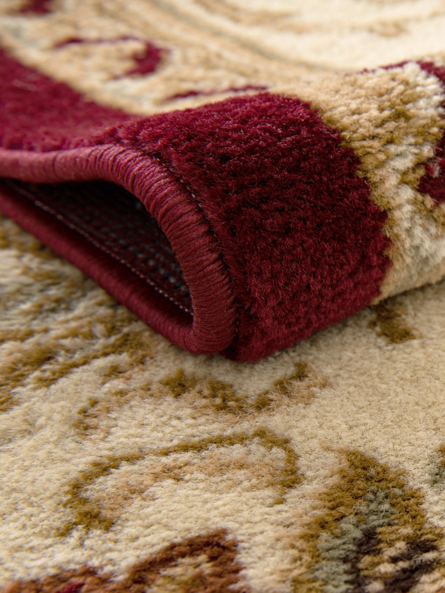 Red 2' x 8' Versailles Runner Area Rug