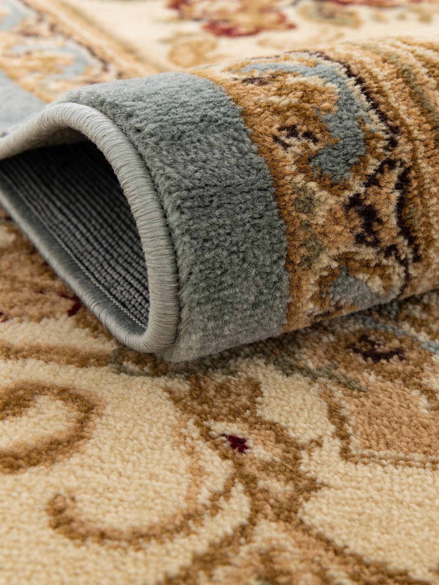 Light Blue 3' 1 x 19' 8 Versailles Runner Area Rug