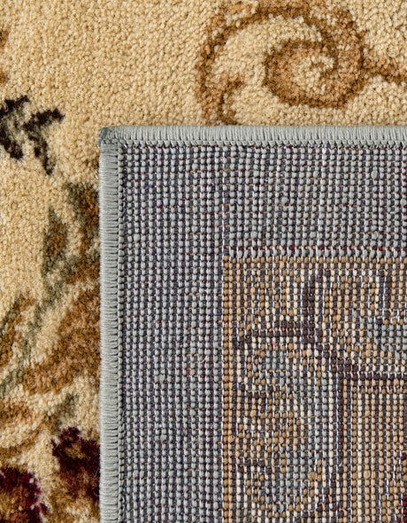 Light Blue 3' 1 x 19' 8 Versailles Runner Area Rug Classic Traditional Motif Indoor Carpet for Hallways, Dining Rooms, Bedrooms, Living Room, Office for Sale at Rug Engine