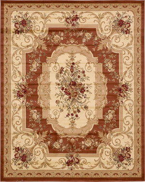 Brick Red 8' x 10' Versailles Rectangle Rug