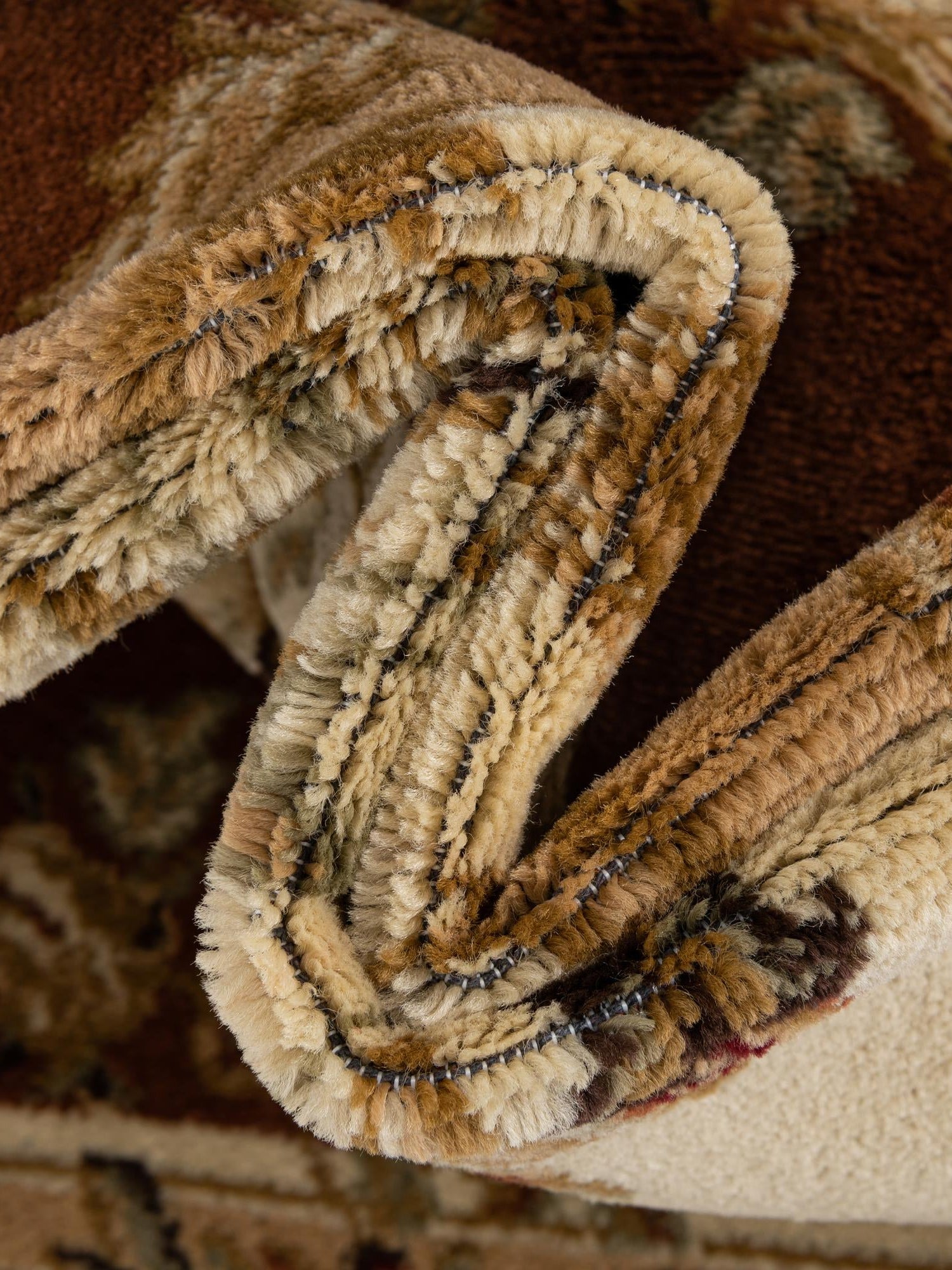 Brick Red 4' 1 x 4' 1 Versailles Square Area Rug