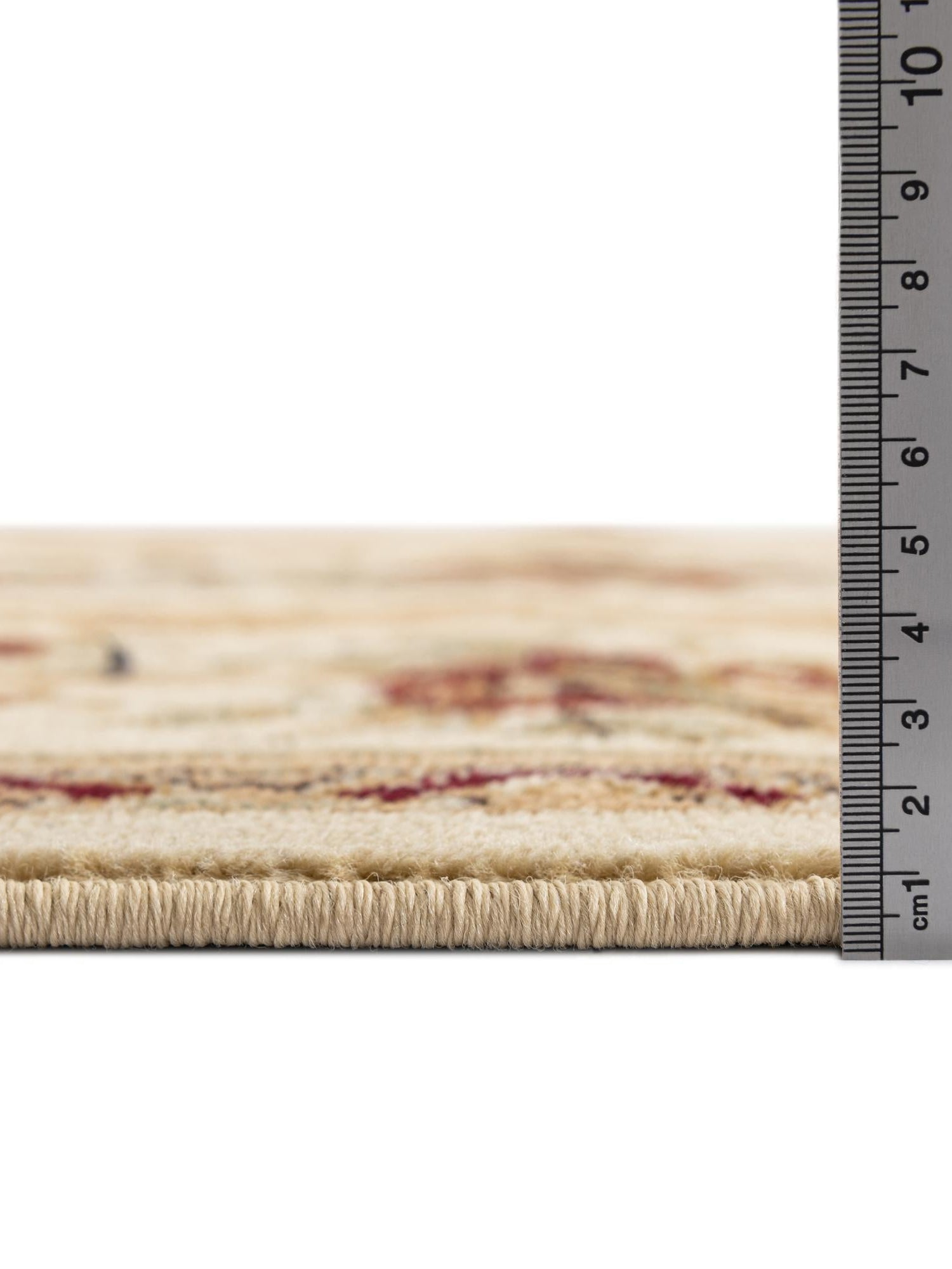 Cream 4' 1 x 4' 1 Versailles Square Area Rug