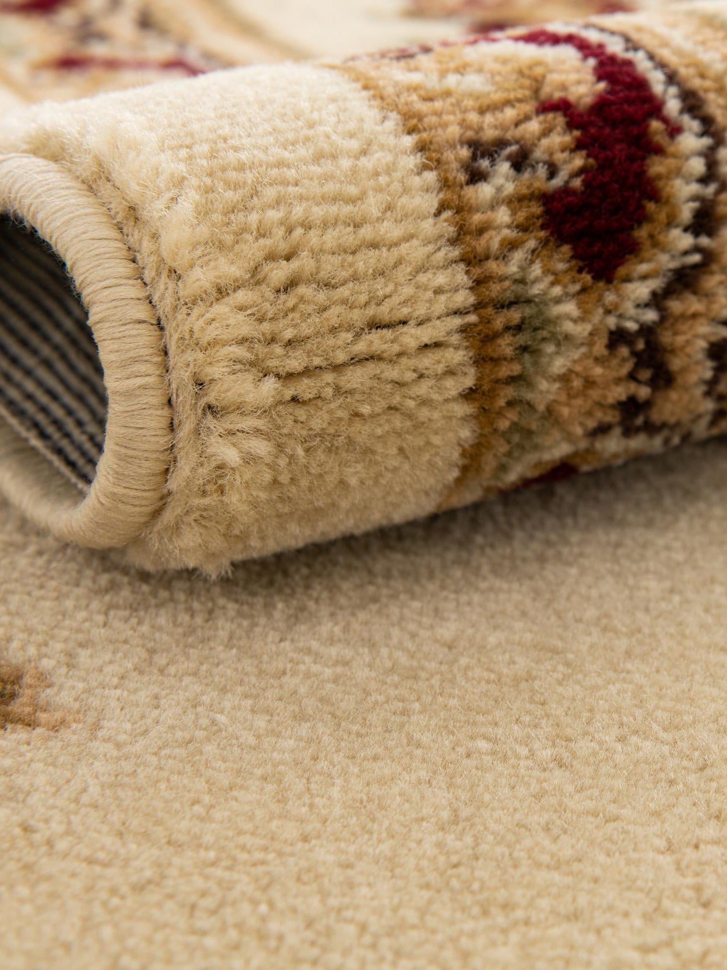 Cream 2' 7 x 13' 1 Versailles Runner Area Rug