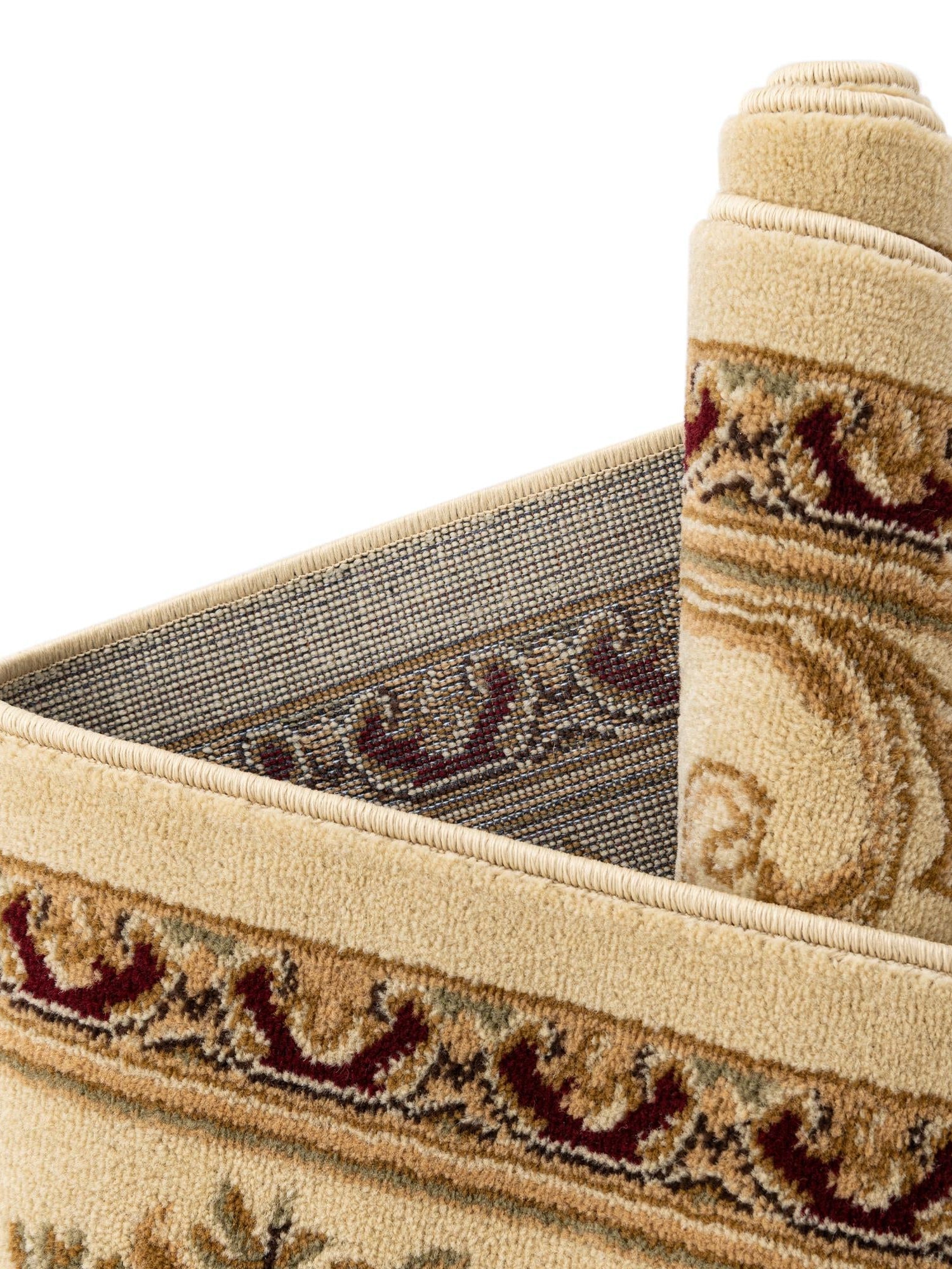 Cream 2' 7 x 13' 1 Versailles Runner Area Rug