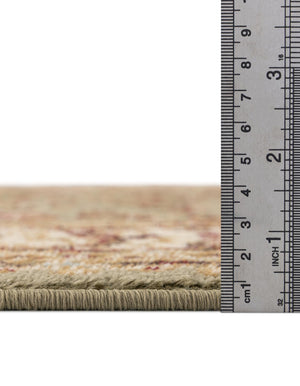 Green 4' 1 x 4' 1 Voyage Square Rug
