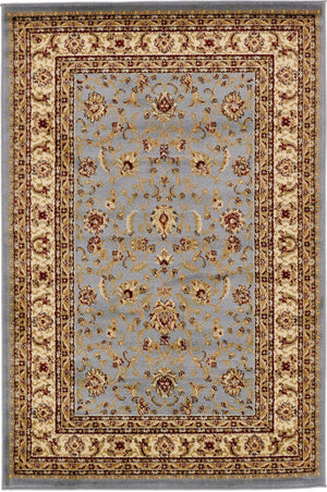 Light Blue 4' 1 x 6' 1 Voyage Rectangle Area Rug