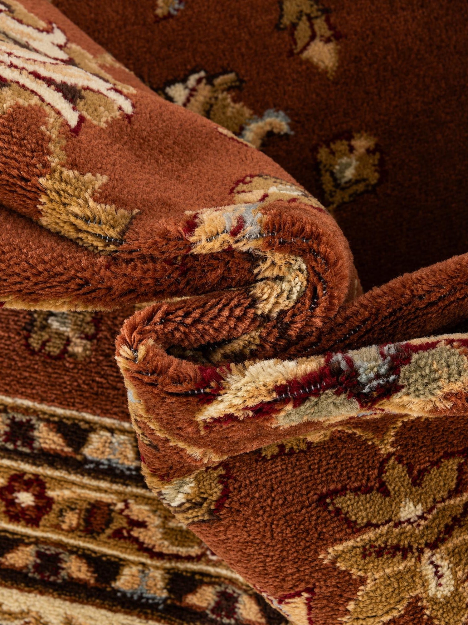 Brick Red Light Rose 2' x 6' 1 Voyage Runner Area Rug