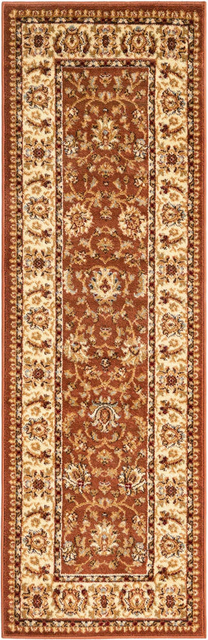 Brick Red Light Rose 2' x 6' 1 Voyage Runner Rug