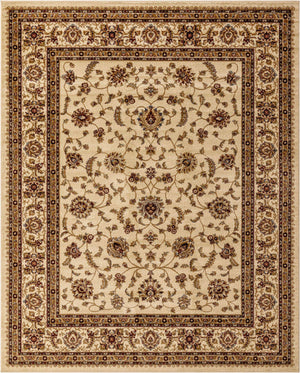 Cream 7' 10 x 10' Voyage Rectangle Area Rug
