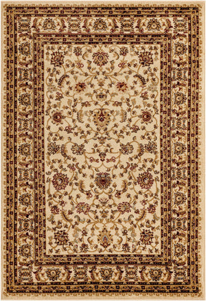 Cream 4' 1 x 6' 1 Voyage Rectangle Area Rug