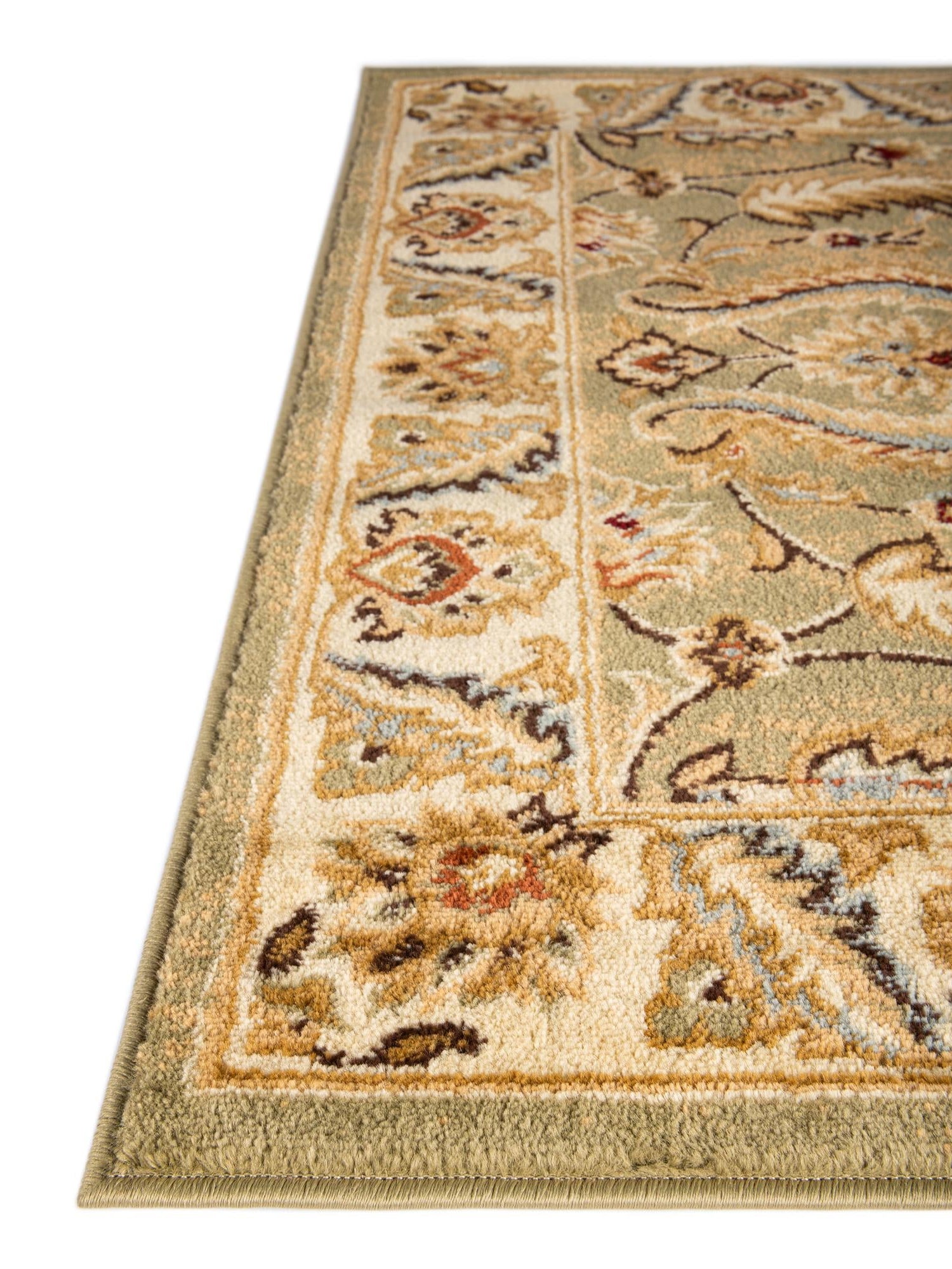 Green 10' x 10' Voyage Square Area Rug