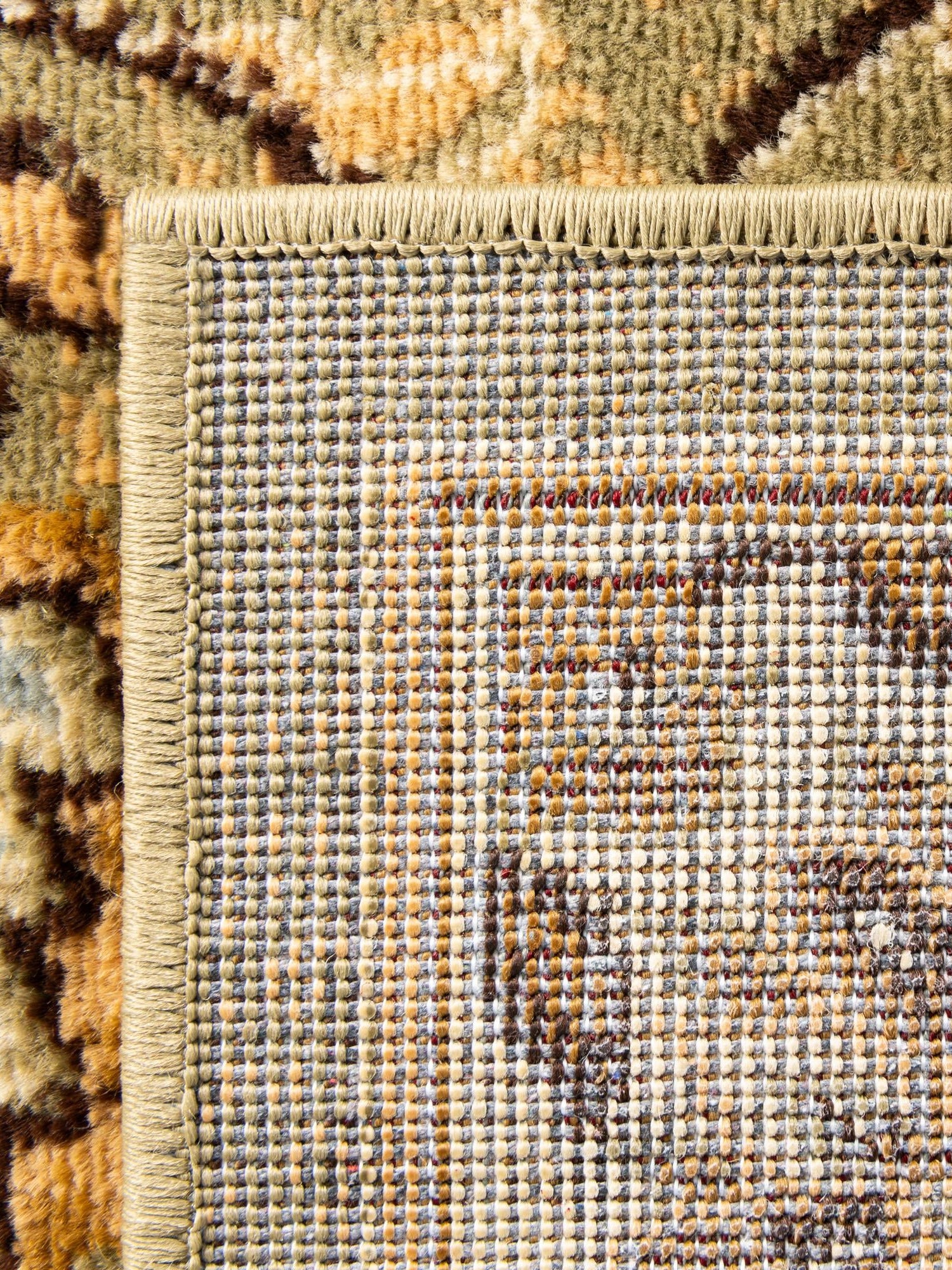 Green 4' 1 x 4' 1 Voyage Square Area Rug