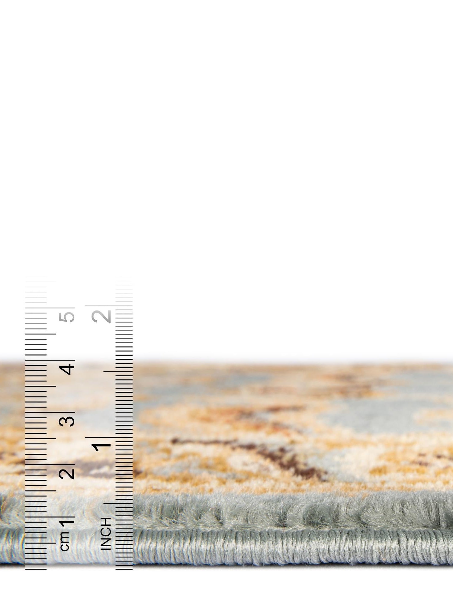 Light Blue 4' 1 x 4' 1 Voyage Square Area Rug