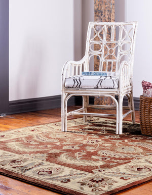 Brick Red 10' x 10' Voyage Square Rug