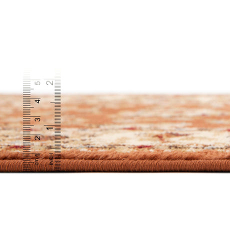 Brick Red 4' 1 x 4' 1 Voyage Square Area Rug
