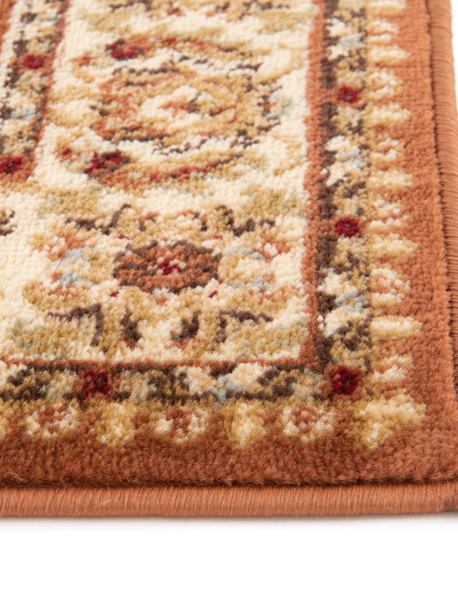 Brick Red 4' 1 x 4' 1 Voyage Square Area Rug
