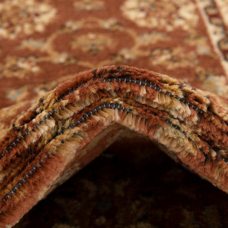 Brick Red 10' x 10' Voyage Square Area Rug