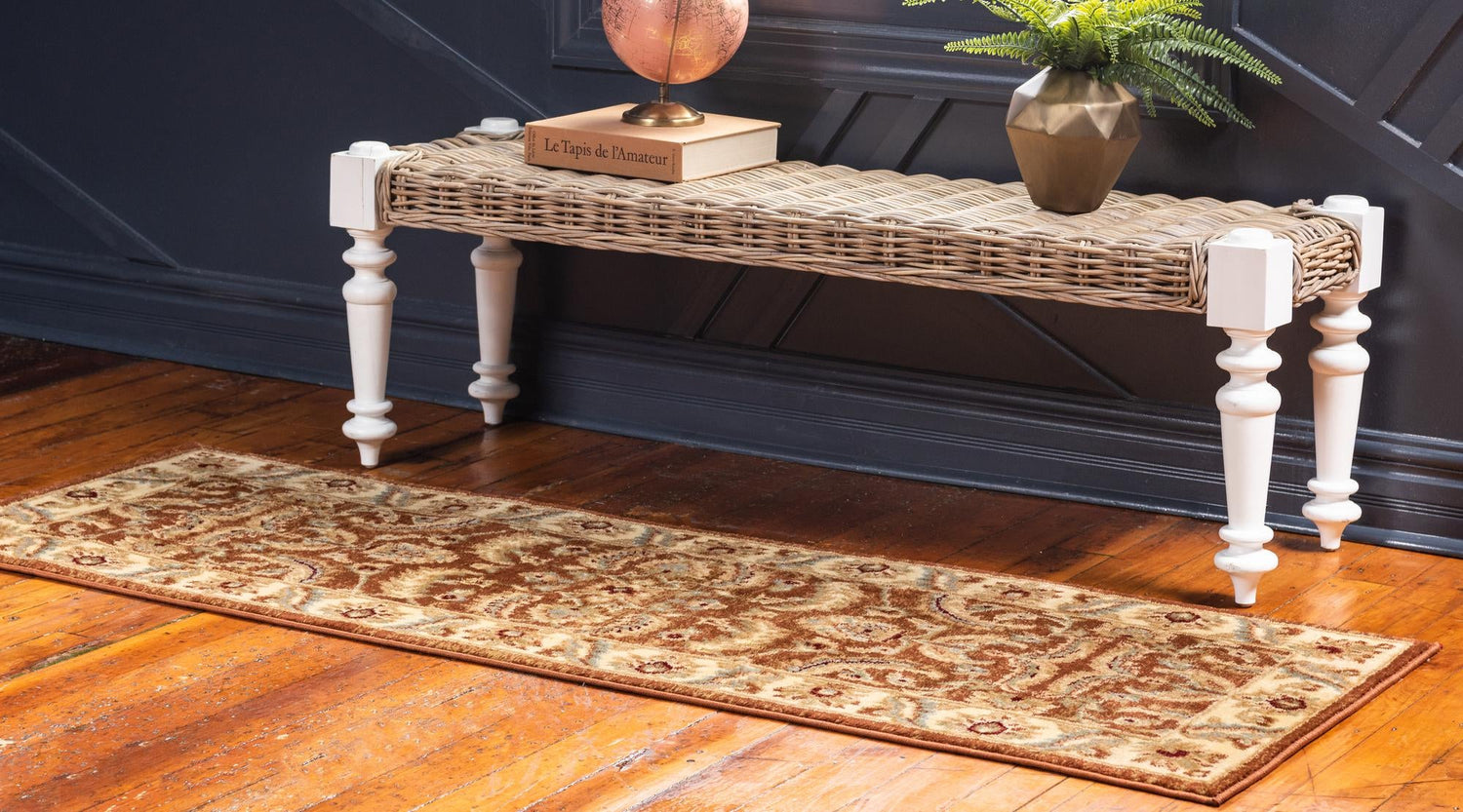 Brick Red 2' 7 x 10' Voyage Runner Area Rug