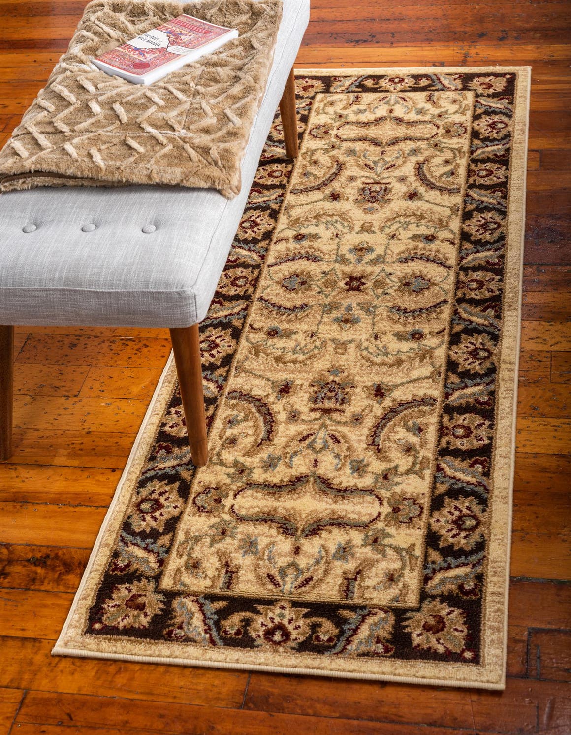 Cream 2' 2 x 6' 1 Voyage Runner Area Rug