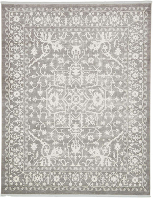 Light Gray 8' x 10' New Classical Rectangle Rug