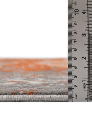 Terracotta 5' 3 x 5' 3 New Classical Square Area Rug 70% Polypropylene & 30% Polyester Traditional Vintage Distressed Carpet for Interior Design Home Decor for Sale at Rug Engine