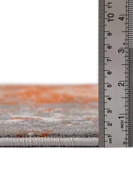 Terracotta 5' 3 x 5' 3 New Classical Square Area Rug 70% Polypropylene & 30% Polyester Traditional Vintage Distressed Carpet for Interior Design Home Decor for Sale at Rug Engine