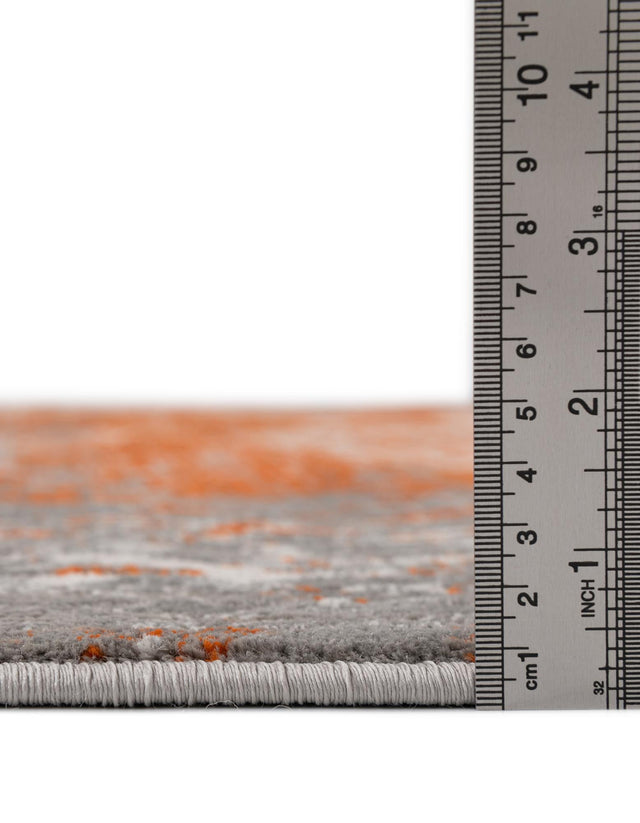 Terracotta 5' 3 x 5' 3 New Classical Square Area Rug 70% Polypropylene & 30% Polyester Traditional Vintage Distressed Carpet for Interior Design Home Decor for Sale at Rug Engine