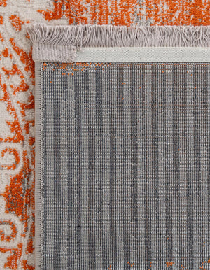 Terracotta 5' 3 x 5' 3 New Classical Square Area Rug 70% Polypropylene & 30% Polyester Traditional Vintage Distressed Carpet for Interior Design Home Decor for Sale at Rug Engine
