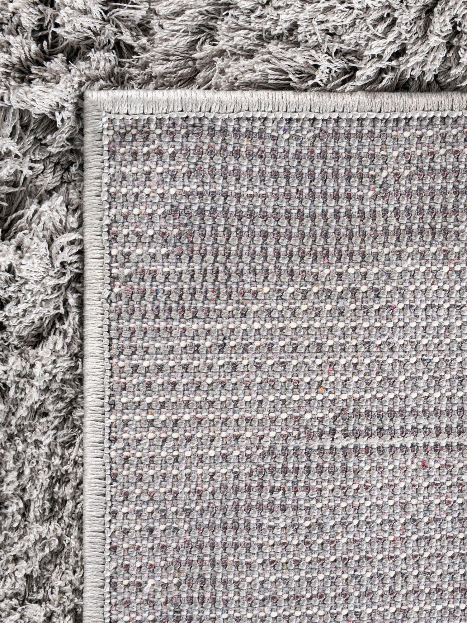Light Gray 8' x 10' Floral Shag Rectangle Area Rug Thick Soft Touch Fluffy & Plush Shaggy Pile 100% Polyester With Cotton Backing Carpet for Interior Design for Sale at Rug Engine