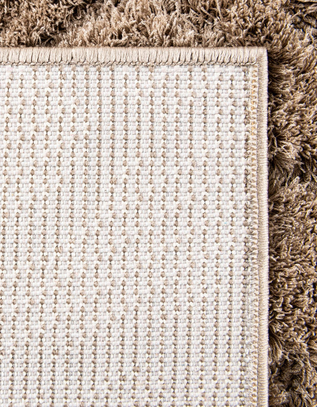 Beige 2' x 6' 7 Floral Shag Runner Area Rug Thick Soft Touch Fluffy & Plush Shaggy Pile 100% Polyester With Cotton Backing Carpet for Interior Design for Sale at Rug Engine