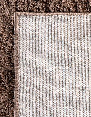 Brown 5' 1 x 8' Floral Shag Rectangle Area Rug Thick Soft Touch Fluffy & Plush Shaggy Pile 100% Polyester With Cotton Backing Carpet for Interior Design for Sale at Rug Engine