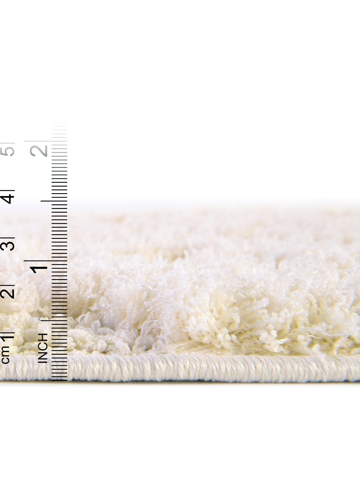 Ivory 2' x 6' 9 Floral Shag Runner Area Rug Thick Soft Touch Fluffy & Plush Shaggy Pile 100% Polyester With Cotton Backing Carpet for Interior Design for Sale at Rug Engine