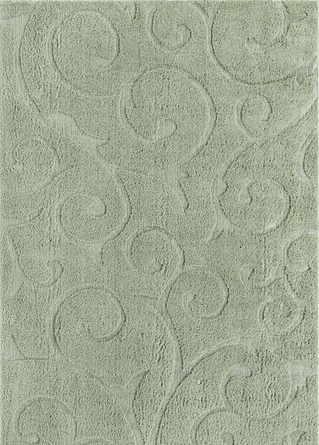 Green 9' x 12' 2 Floral Shag Rectangle Area Rug Thick Soft Touch Fluffy & Plush Shaggy Pile 100% Polyester With Cotton Backing Carpet for Interior Design for Sale at Rug Engine