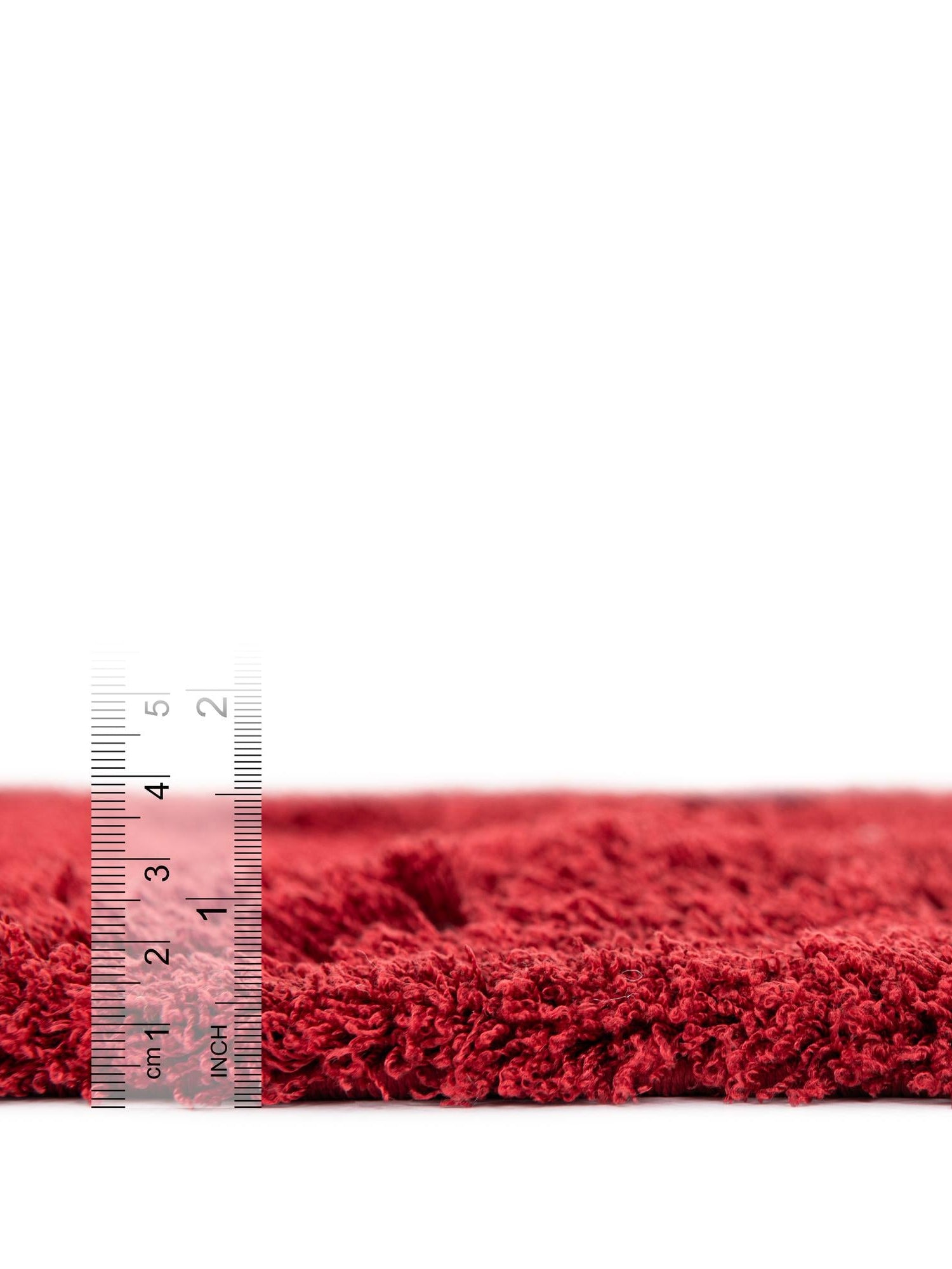 Red 3' 3 x 5' 3 Floral Shag Rectangle Area Rug Thick Soft Touch Fluffy & Plush Shaggy Pile 100% Polyester With Cotton Backing Carpet for Interior Design for Sale at Rug Engine