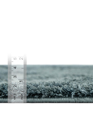 Blue 4' x 6' Floral Shag Rectangle Area Rug Thick Soft Touch Fluffy & Plush Shaggy Pile 100% Polyester With Cotton Backing Carpet for Interior Design for Sale at Rug Engine