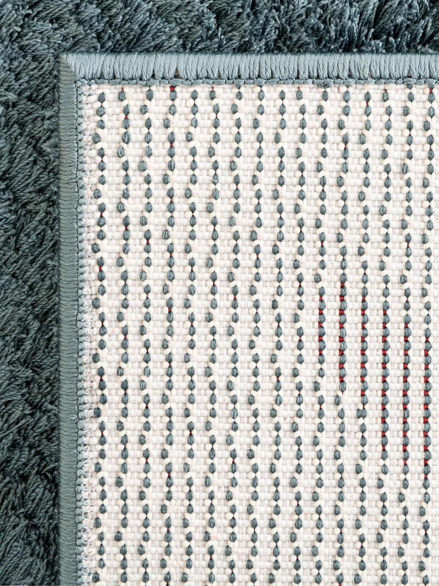 Blue 2' 7 x 10' Floral Shag Runner Area Rug Thick Soft Touch Fluffy & Plush Shaggy Pile 100% Polyester With Cotton Backing Carpet for Interior Design for Sale at Rug Engine