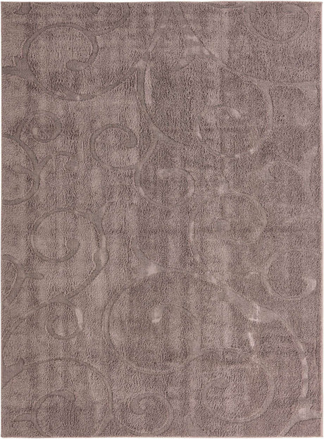 Violet 9' x 12' 2 Floral Shag Rectangle Area Rug Thick Soft Touch Fluffy & Plush Shaggy Pile 100% Polyester With Cotton Backing Carpet for Interior Design for Sale at Rug Engine